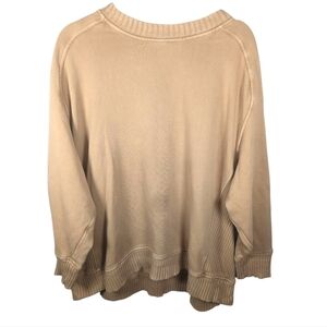 Aerie Down To Earth Thick Crewneck Sweatshirt Size Woman's XL